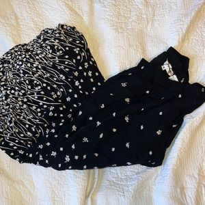 Black and White Skirt